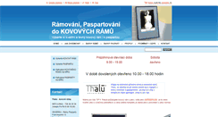 Desktop Screenshot of kovoveramy.cz